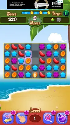 Crush Candy Garden android App screenshot 5